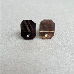 Vintage Gold-Tone Cufflinks